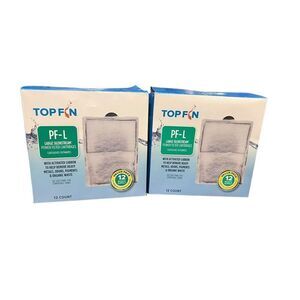 24 Top Fin PF-L Large SilentStream Power Filter Cartridges Up To 55 Gal